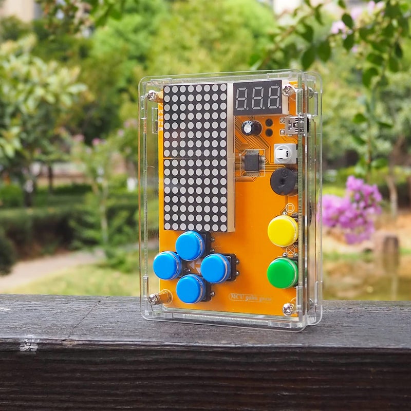 VOGURTIME DIY Solder Project Game Kit with 5 Retro Classic Games for Electronic Soldering Practice and Learning  Comfortable Acrylic Case and Handheld Size  Ideal Gift for Family and Friends by VOGURTIME - Image 4